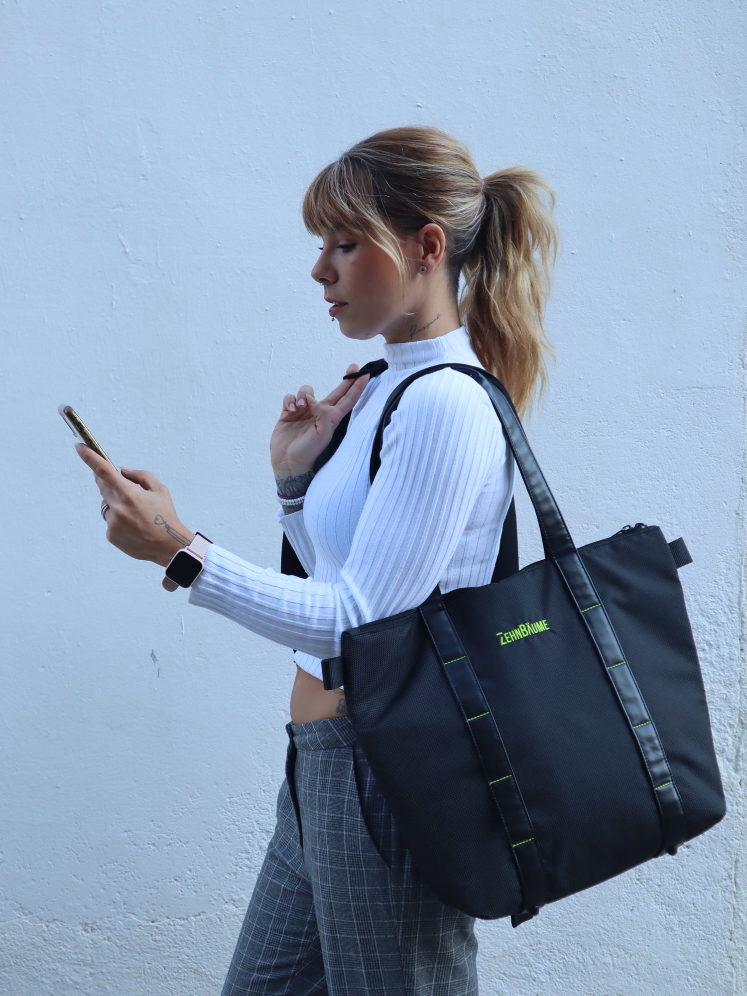 ZehnBäume Tote – Elegant, Modular, and Bike-Ready